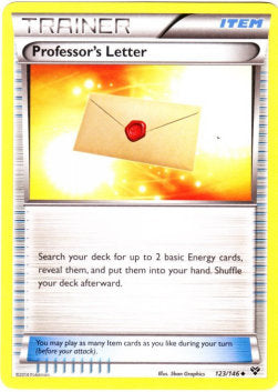 Professor's Letter