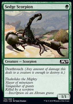 Sedge Scorpion