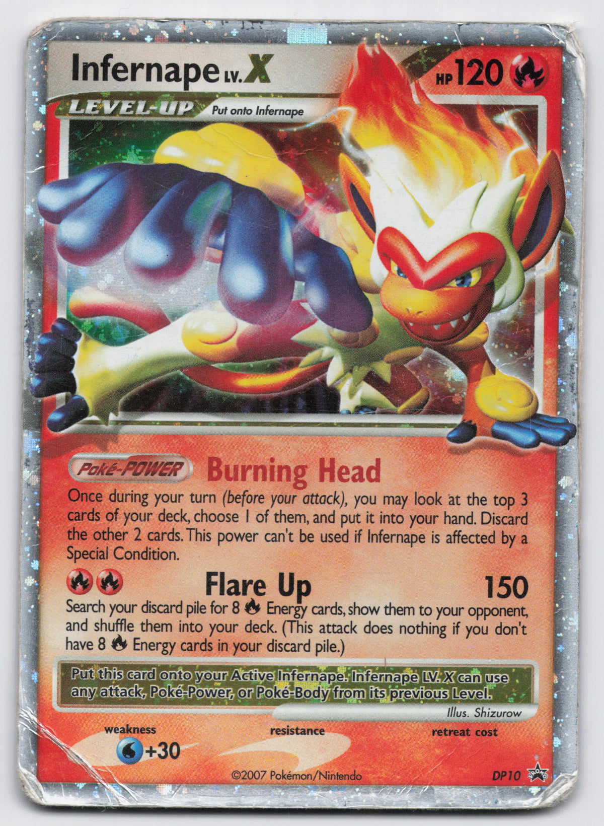 Infernape LV.X - DP Black Star Promos (Promo) [DPPR-10]
