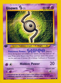 Unown [S]