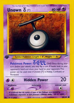 Unown [T]