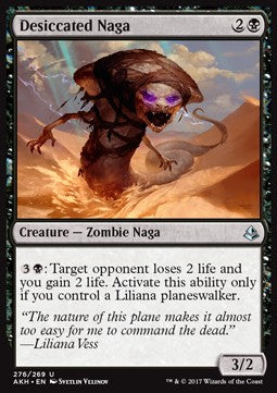 Desiccated Naga