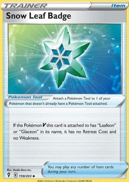 Snow Leaf Badge