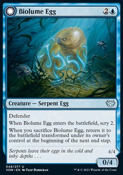 Biolume Egg // Biolume Serpent