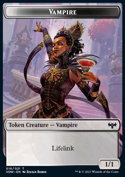 Vampire Token (WB 1/1) // Zombie Token (B 2/2)