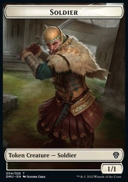 Soldier Token (White 1/1)
