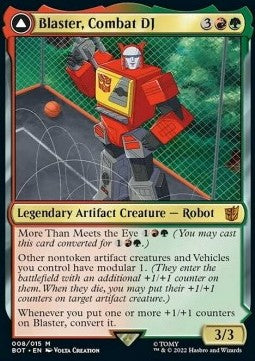 Blaster, Combat DJ // Blaster, Morale Booster (V.1)