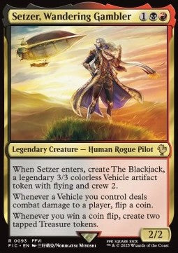 Setzer, Wandering Gambler