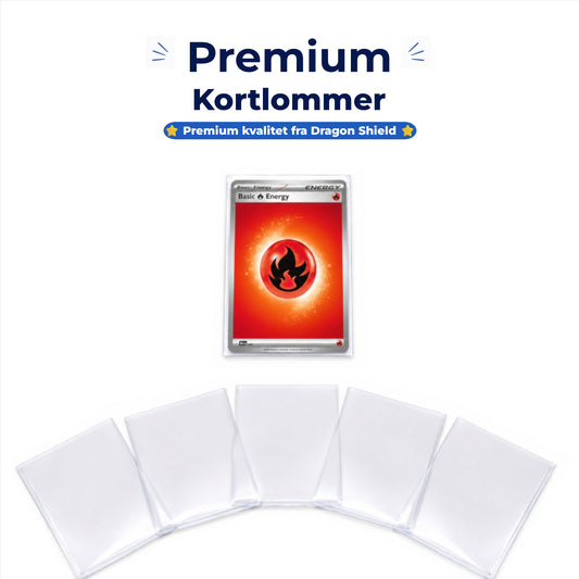 🛡️ Premium kortbeskyttelse - 10 stk.