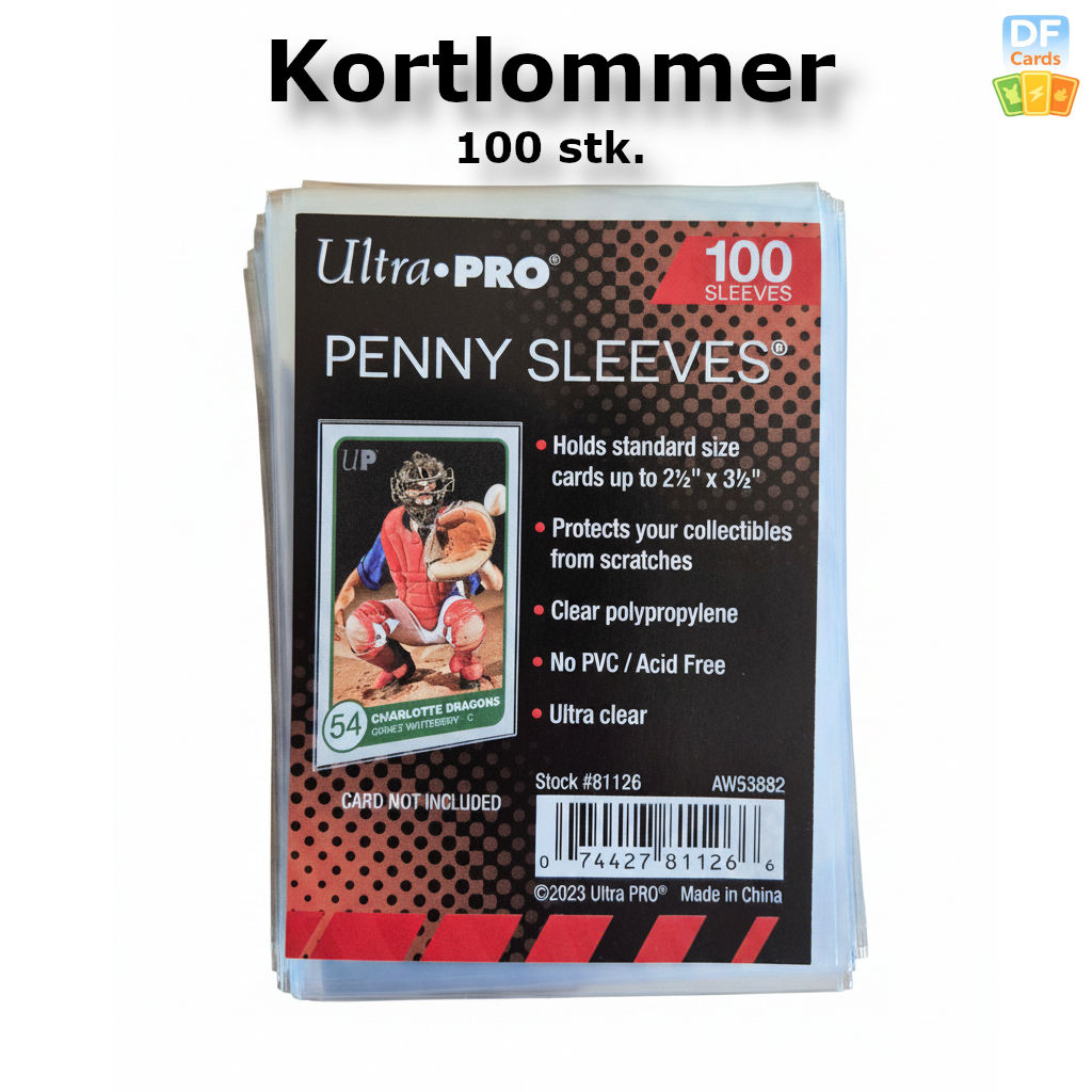 🛡️ Kortlommer - kortbeskyttelse (100 stk.)