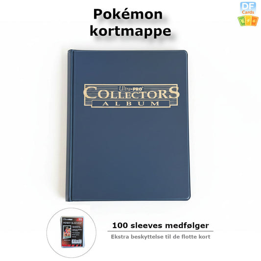 Pokémon Kortmappe + 100 Beskyttelseslommer