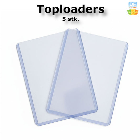 Top-loaders 5 stk.